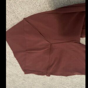 Aerie Offline Crossband Flared Leggings - Red - Adult Small